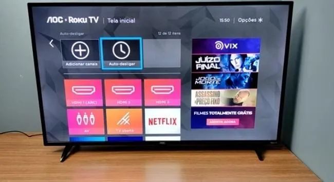 Tv AOC Roku 43 polegadas
