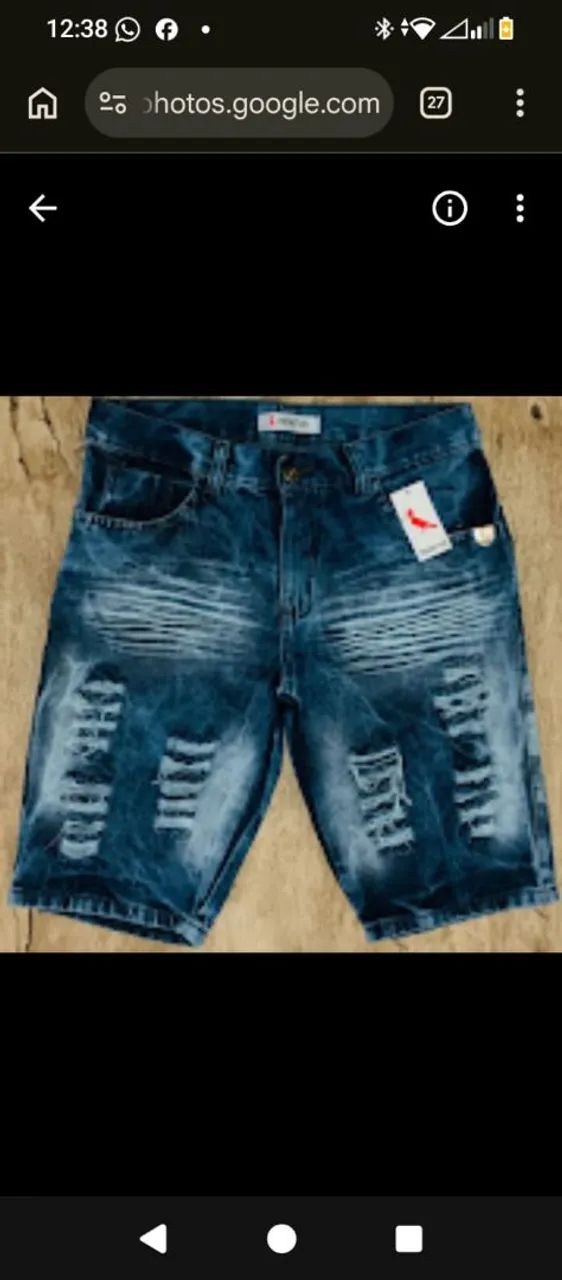Bermudas jeans no atacado  - Foto 2