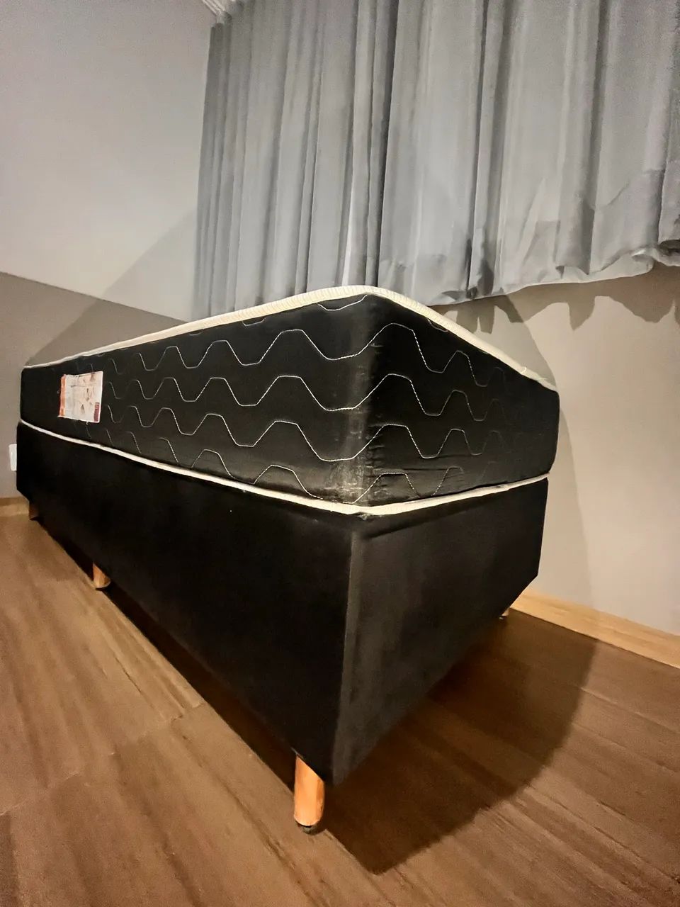 Cama Box de Solteiro + Colchão não Conjugado  - Foto 3