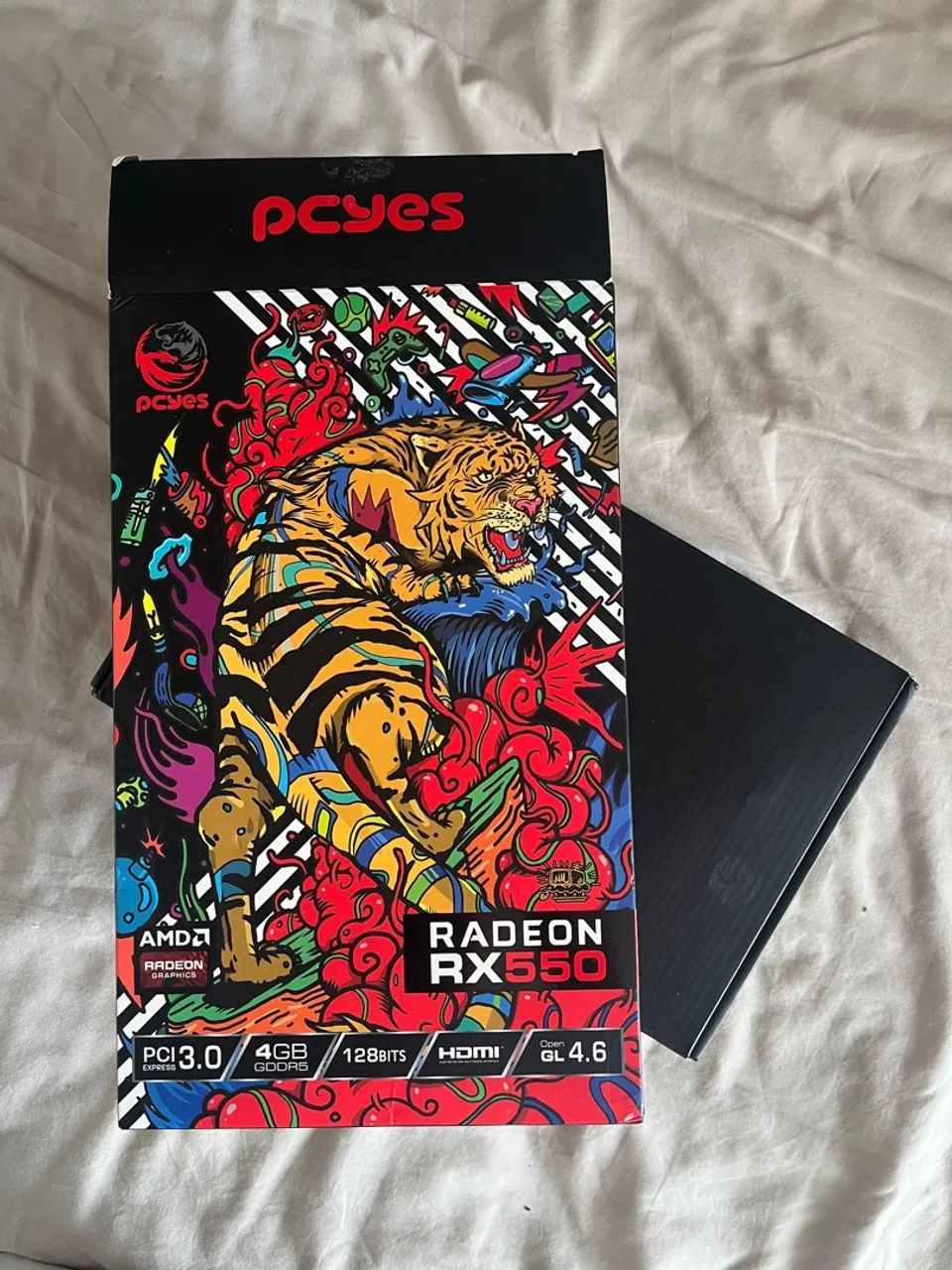 Placa de video AMD RX550 - COM DEFEITO - Foto 3