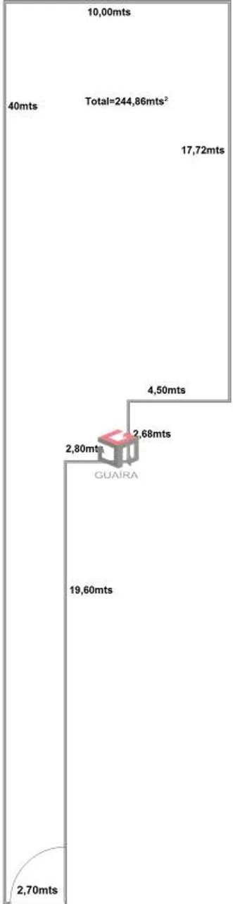 Terreno- 244,86m², Vila Eldízia- Santo André- SP - Foto 5