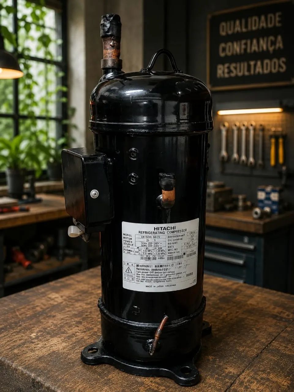 Compressor Inverter Hitachi E705DHD-72D2YG 380V R410A
