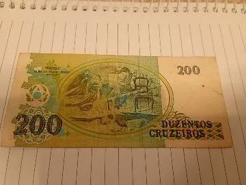 Nota 200 cruzeiros - Foto 2