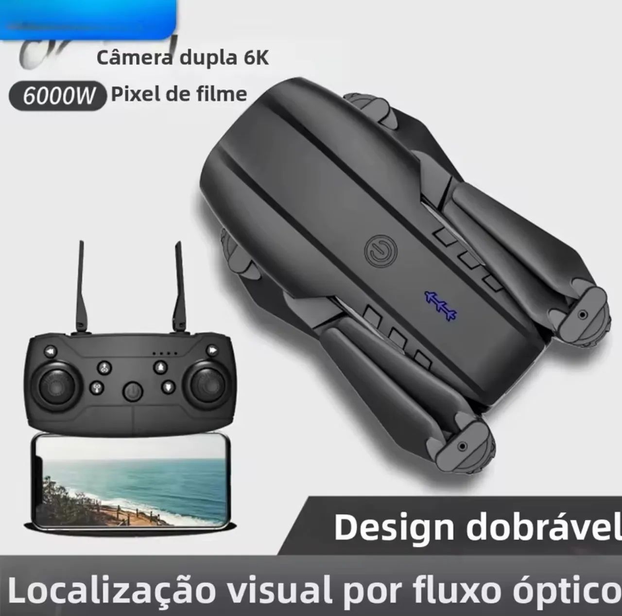 Drone para iniciantes duas cameras - Foto 2