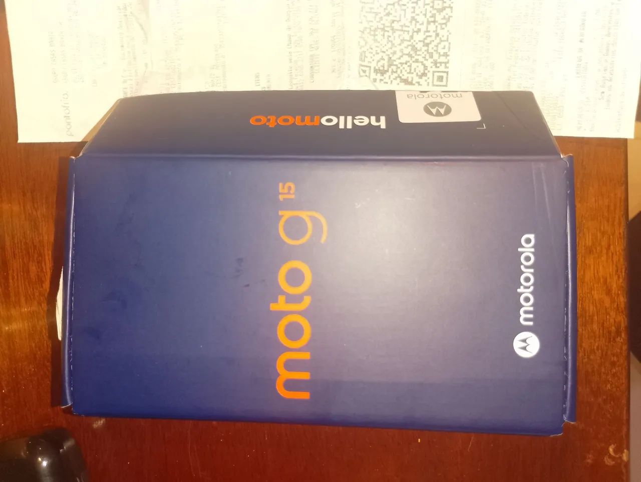 MOTO G15 NOVO COM CAIXA E NOTA FISCAL  - Foto 4