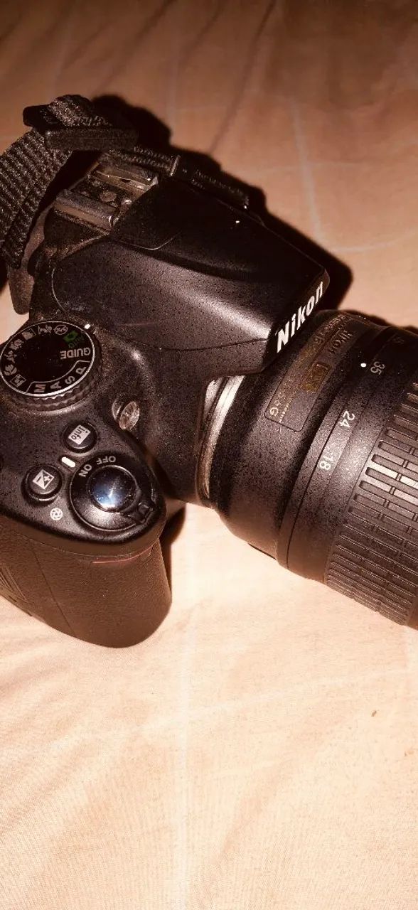 Câmera DSLR nikon D3000 - Foto 4