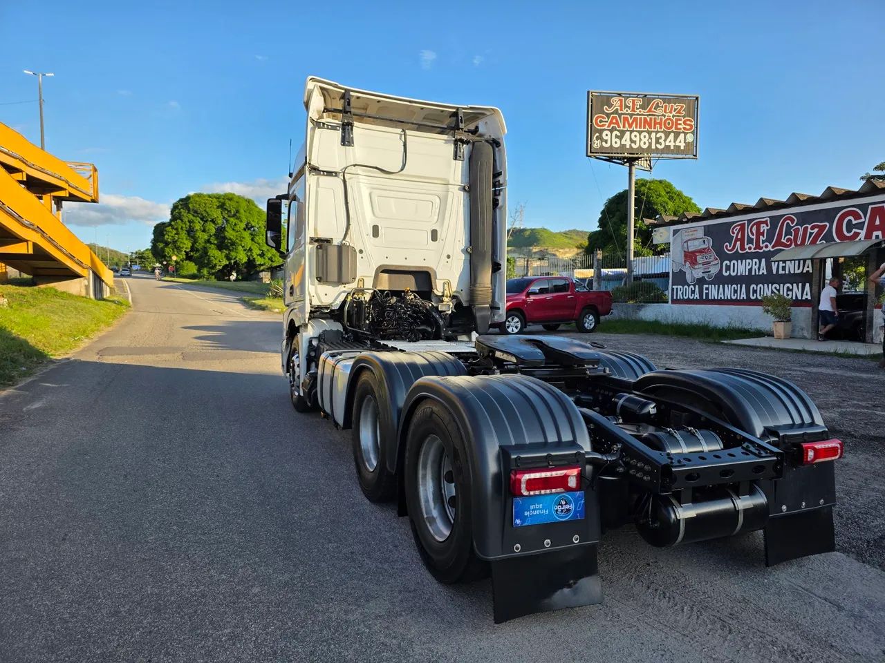 MB Actros modelo 2548 S ano 2023 de unico dono pouco uso baixo km rodado - Foto 6