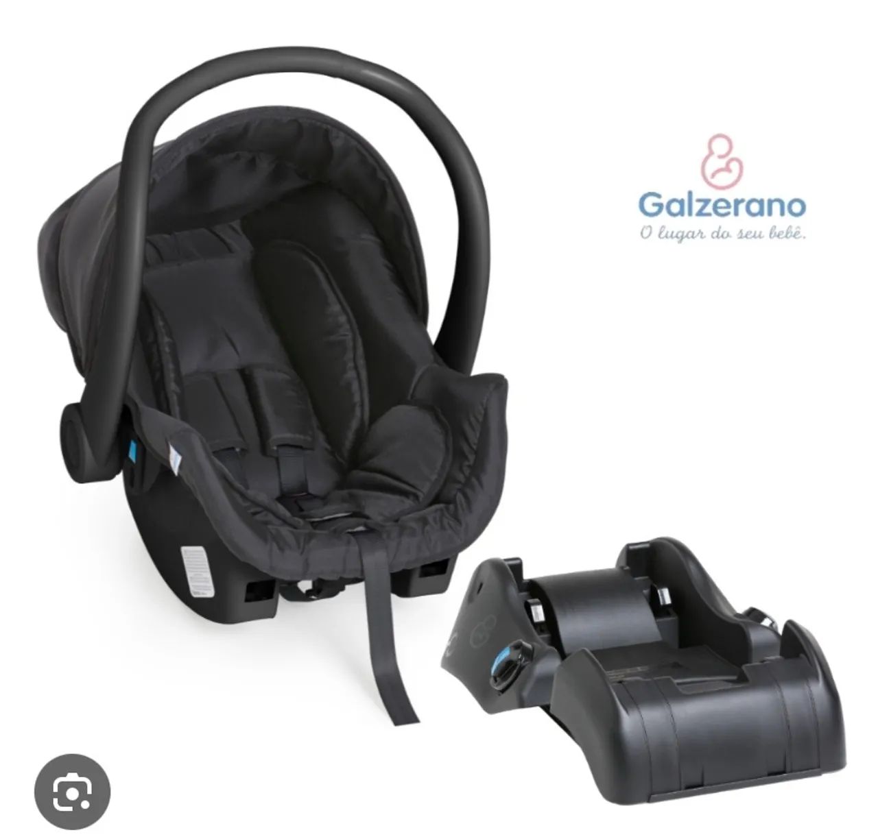 Bebê conforto cocoon galzerano com base