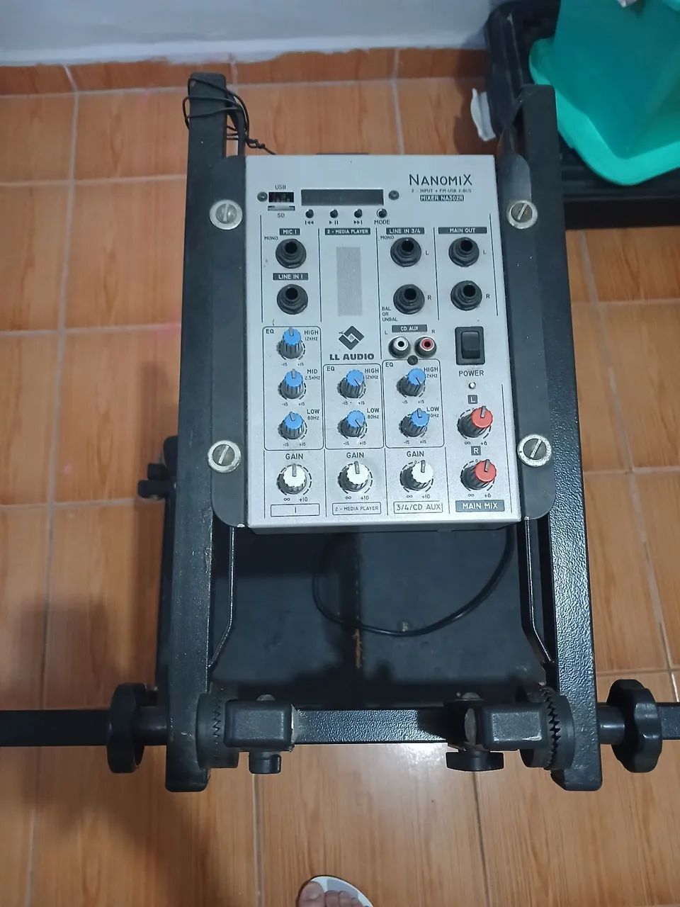 Carrinho Aux Controladora de Som
