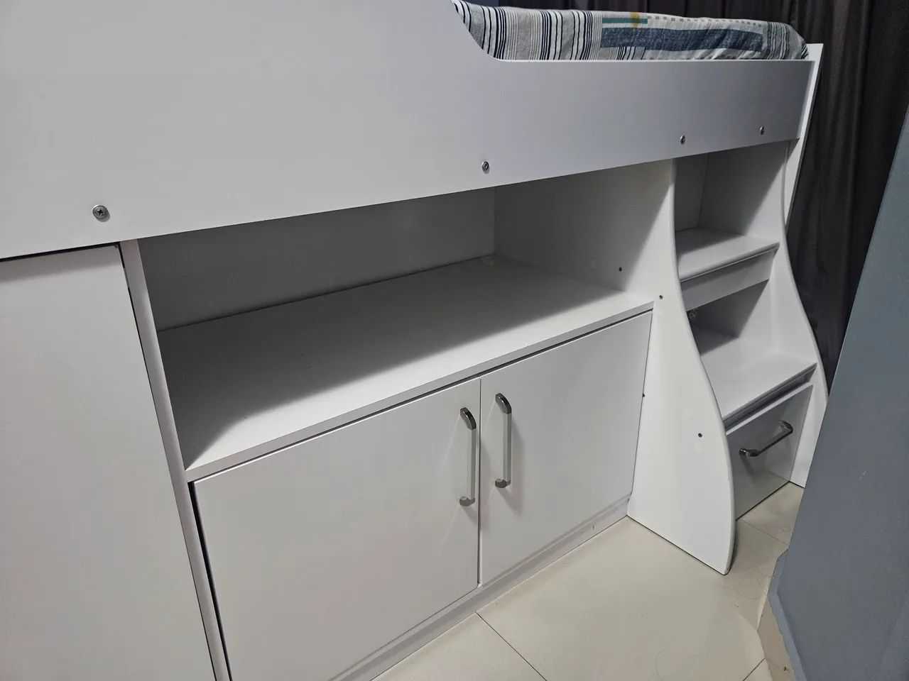 Cama Solteiro Multifuncional + Escrivaninha Retrátil  - Foto 4