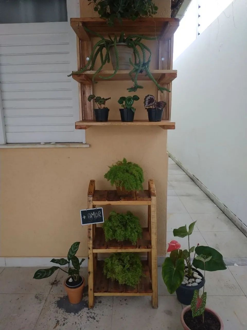 Sapateira e móveis rusticos de palete e pinus. - Foto 2