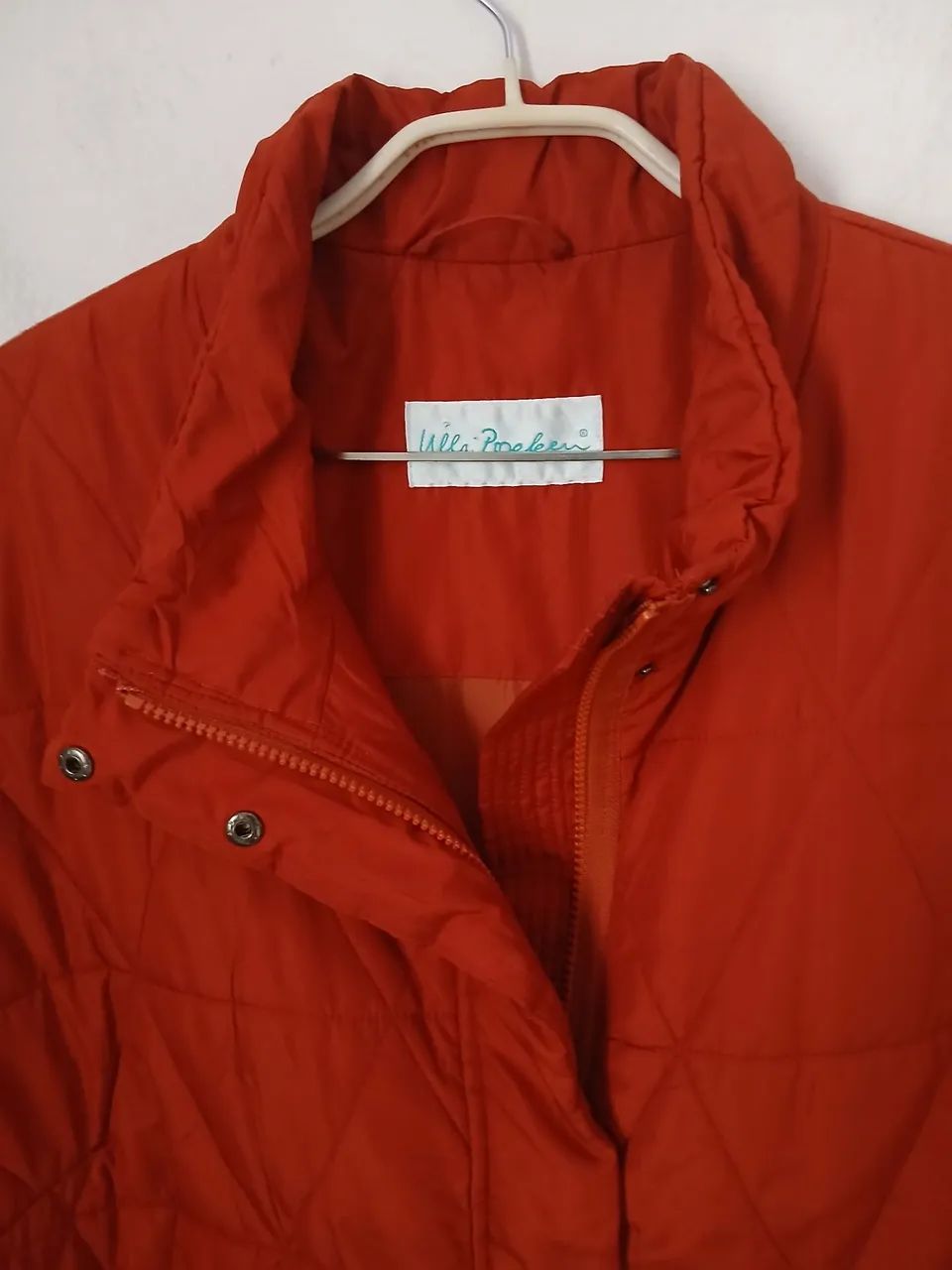 COLETE PUFFER PLUS SIZE ULLA POPKEN LONGO FERRUGEM GG - Foto 2