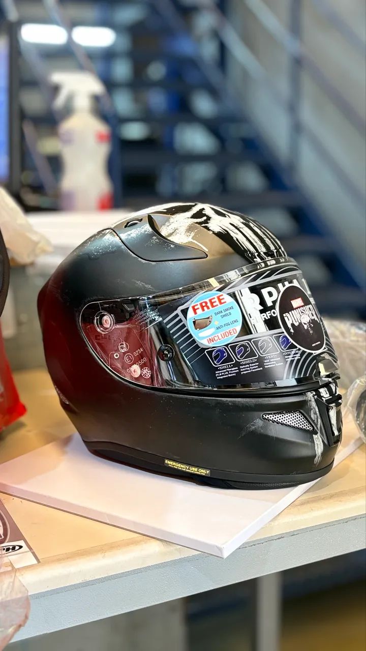 HJC RPHA 11 MARVEL PUNISHER フルフェイス マーベル CAPACETE HJC RPHA 11 MARVEL PUNISHER - Esportes Sobre Rodas