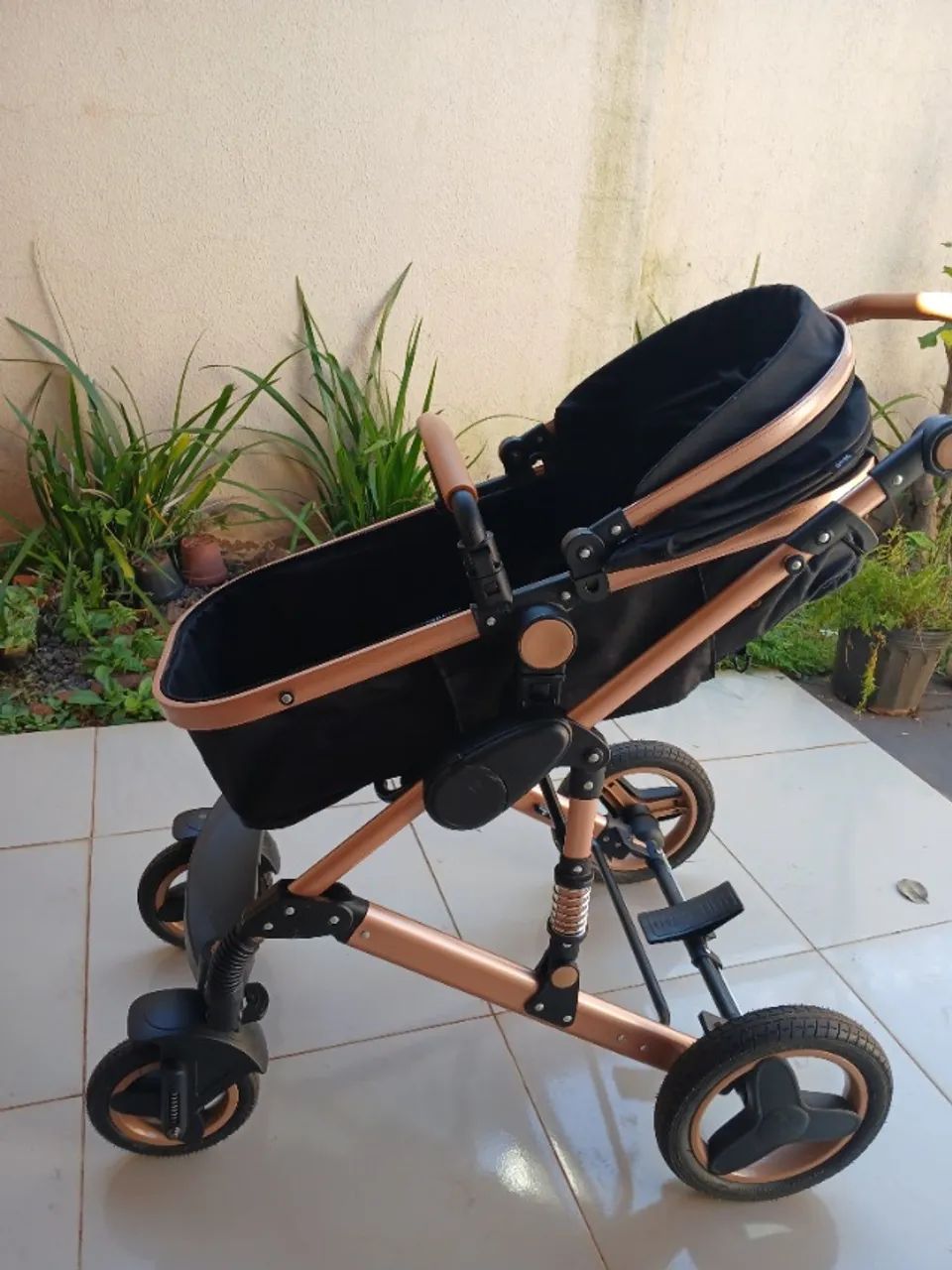 Carrinho de Bebê- modelo Europeu Luxo - Foto 3