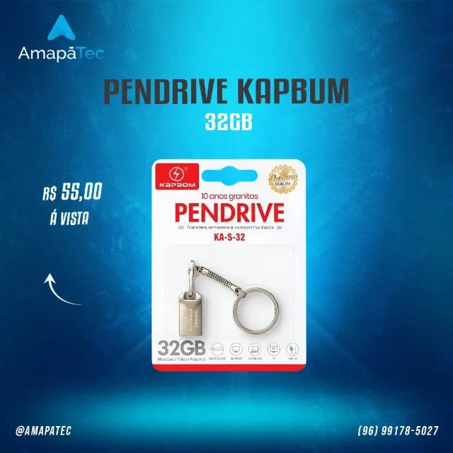 Pendrive 32GB  Kapbom