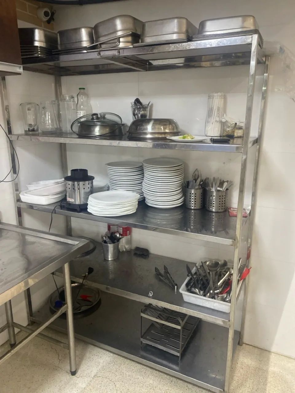 Armário de inox