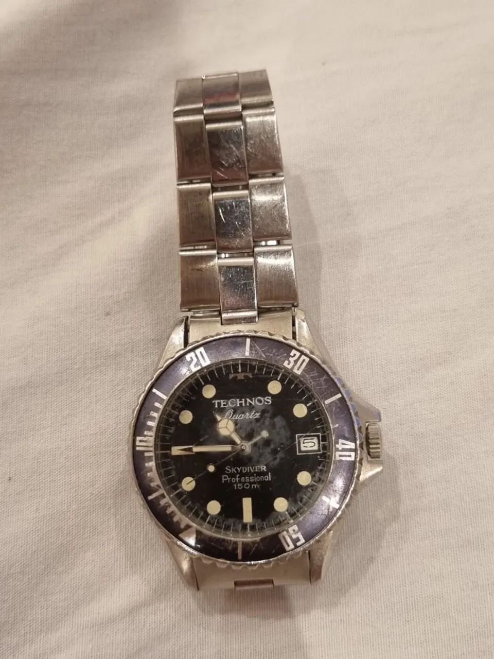 Relógio Technos Quartz Skydiver Professional Original<br>