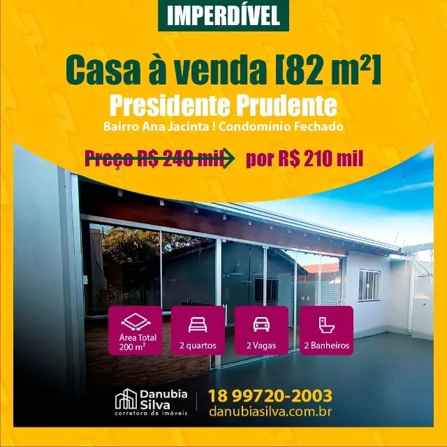 Foto - Presidente Prudente - Conjunto Habitacional Ana Jacinta