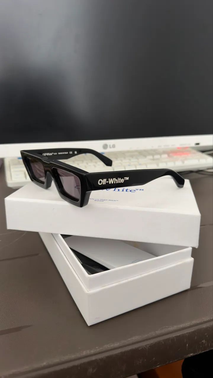 Óculos off white original modelo Manchester  - Foto 3