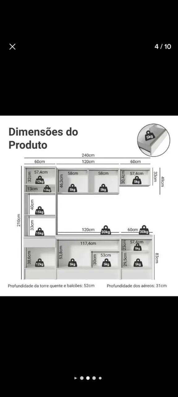Armario de cozinha completo  - Foto 2
