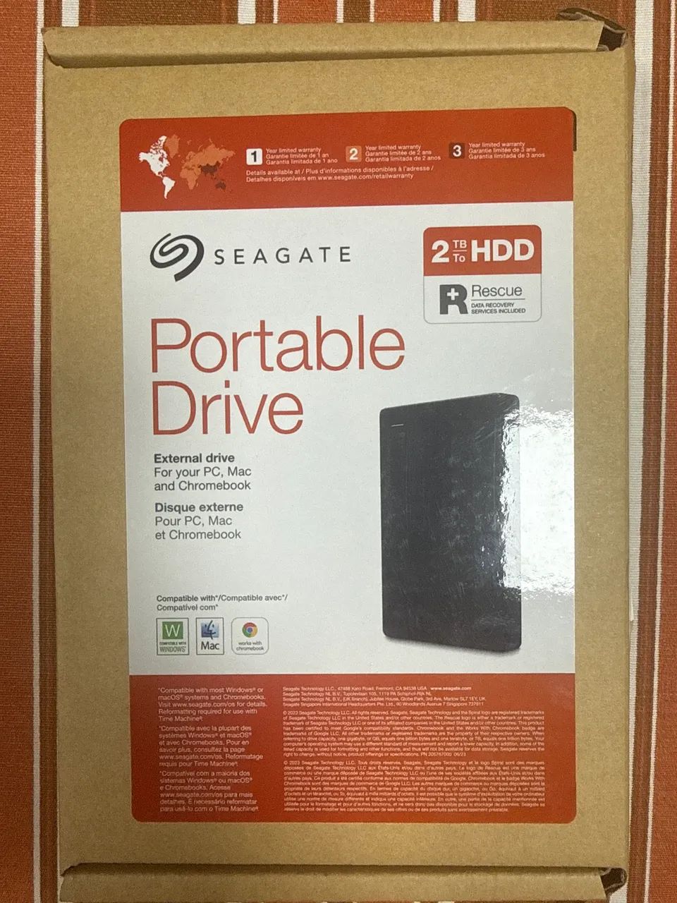 HD Externo Seagate 2 TB
