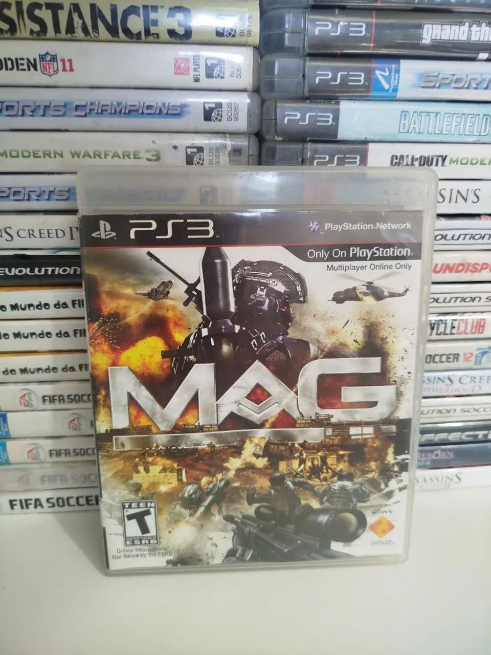 JOGO MAG PARA PS3 COM MANUAL.