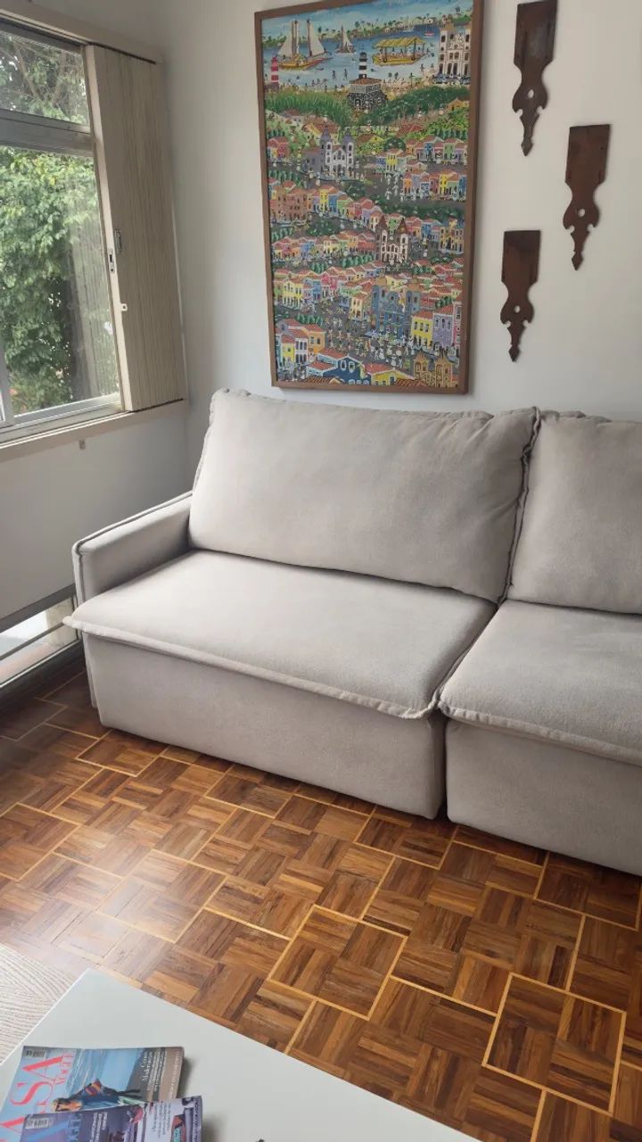 Sofá 2 lugares 2.8m com assento retrátil  - Foto 3