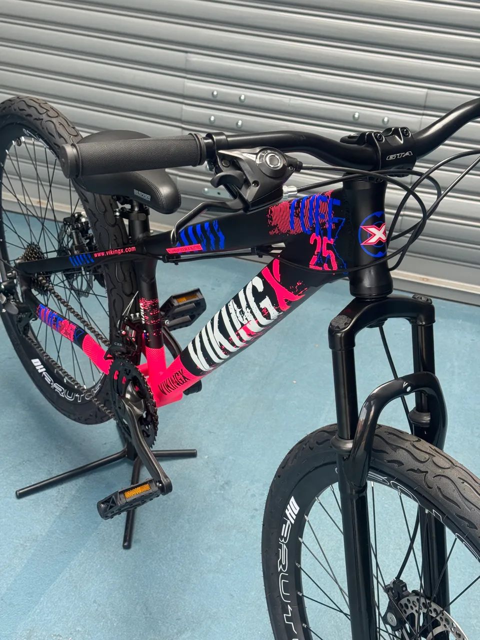 Bicicleta Vikingx Tuff25 Rosa - Foto 3