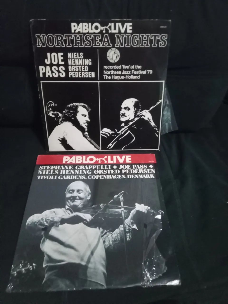 2 LPs discos vinil importados Jazz Pablo Live Joe Pass
