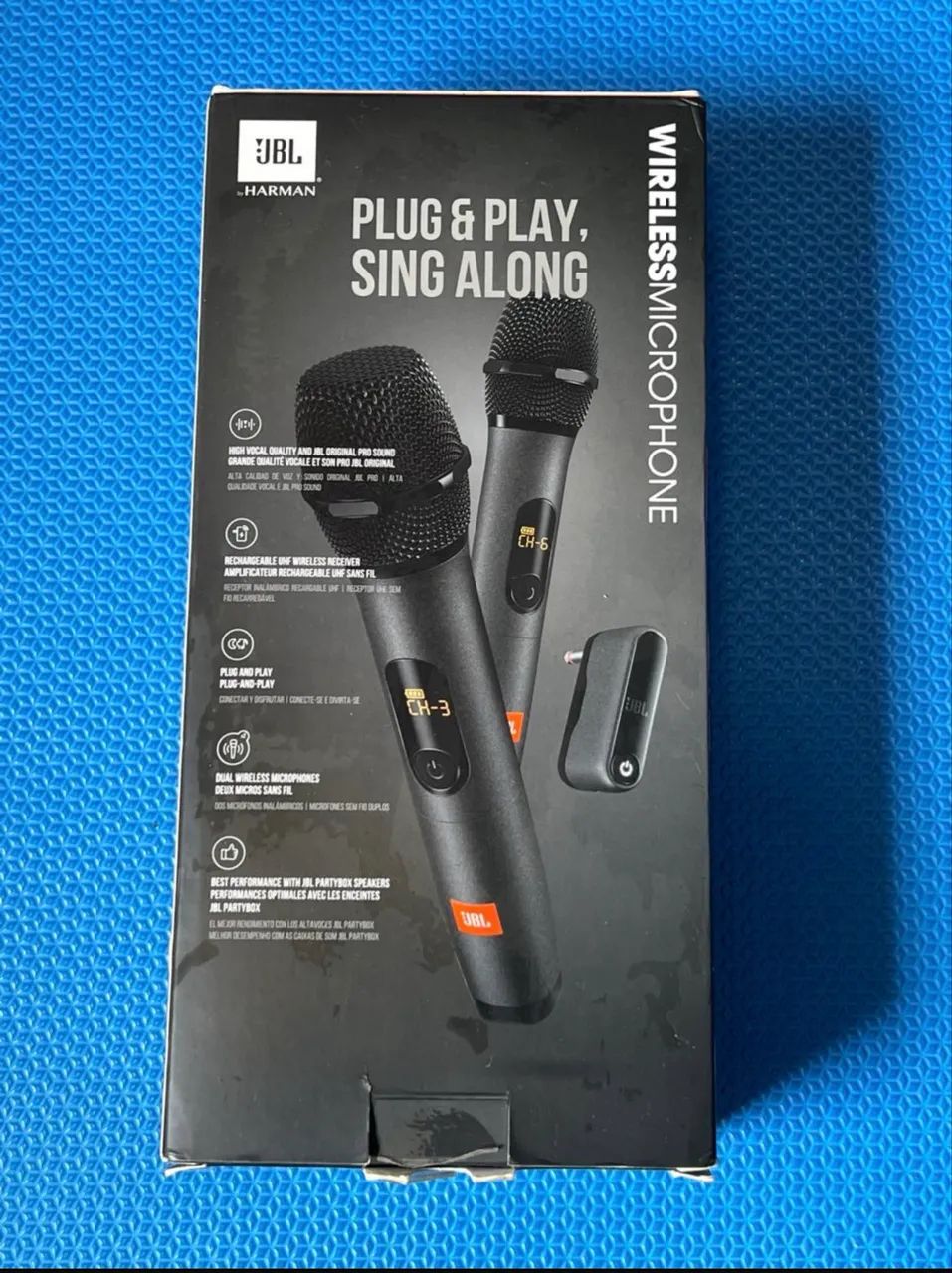Microfones JBL MICBR2 Sem fio Cardioide