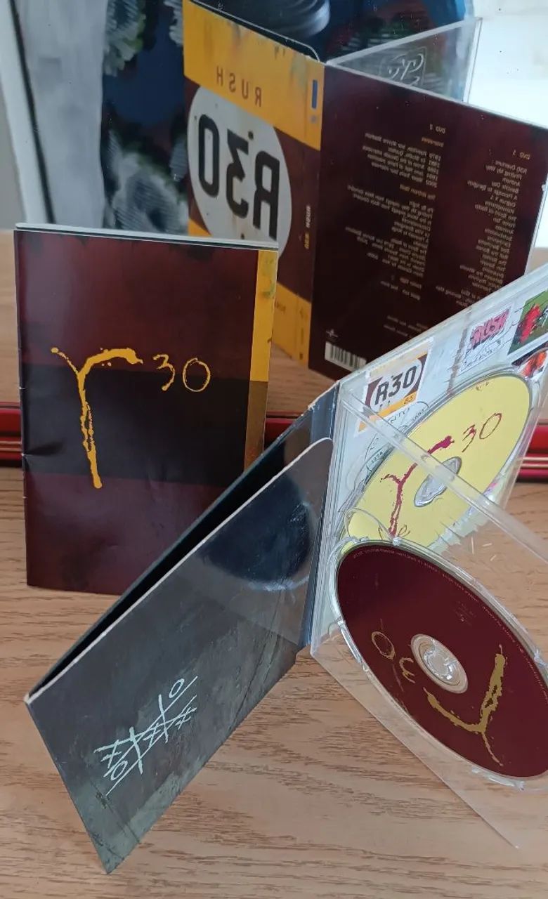 DVD duplo RUSh R30 World Tour (impecável novíssimo) - Foto 3