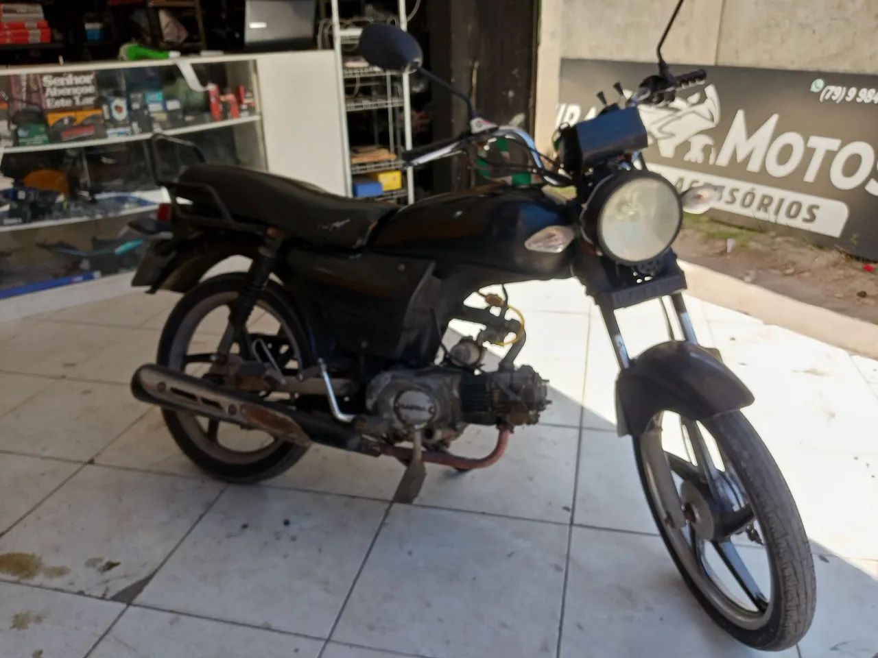 Shineray 50 cilindrada com o kit de 100 - Foto 4