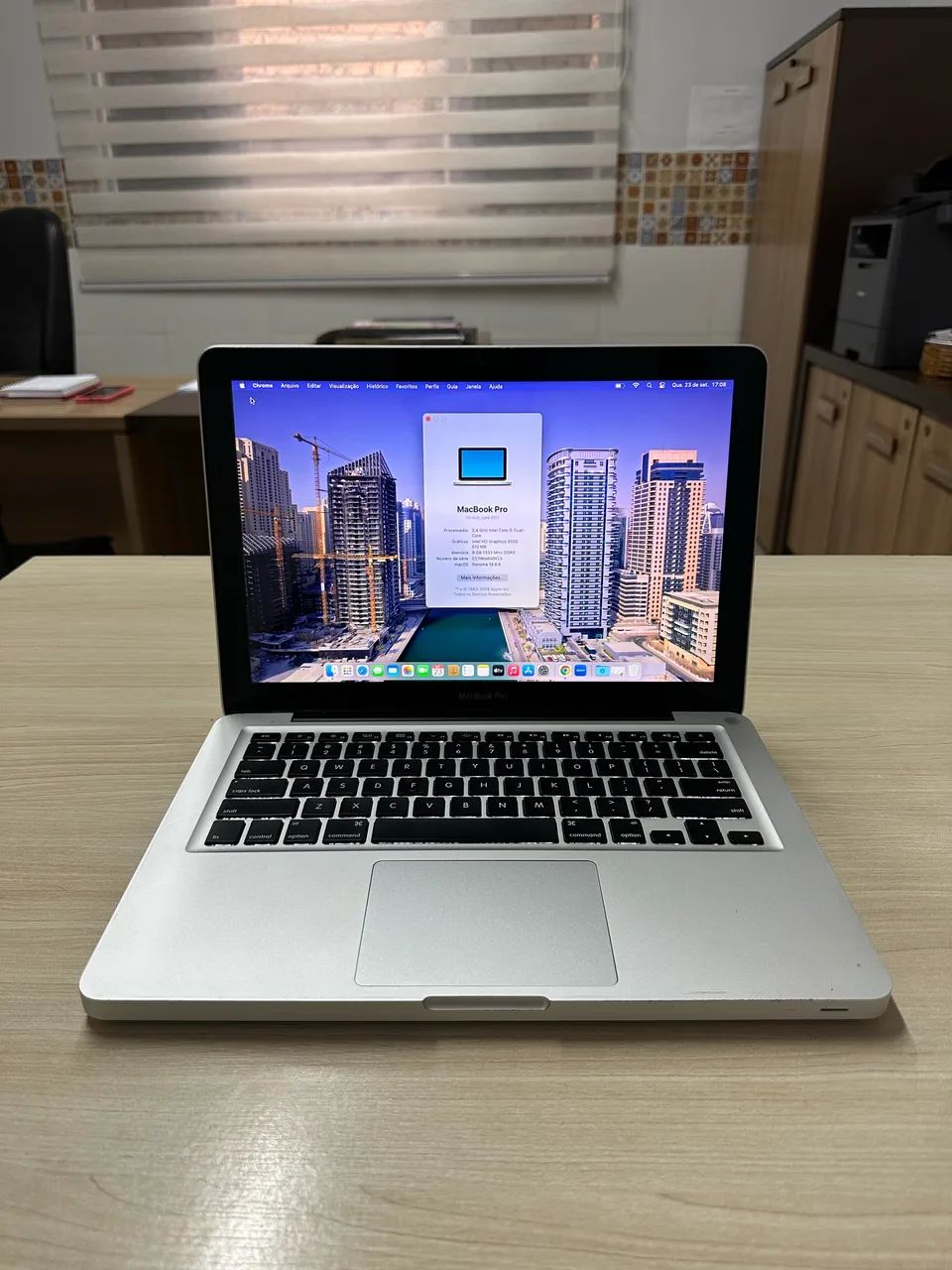 MacBook Pro 2011 SSD 256g Atualizado 