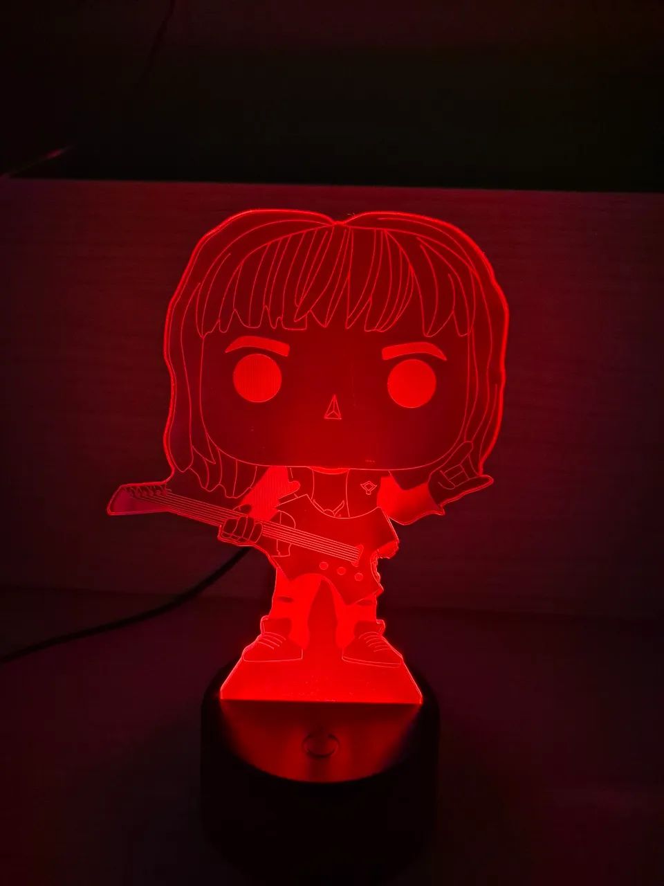 Luminária Eddie stranger things