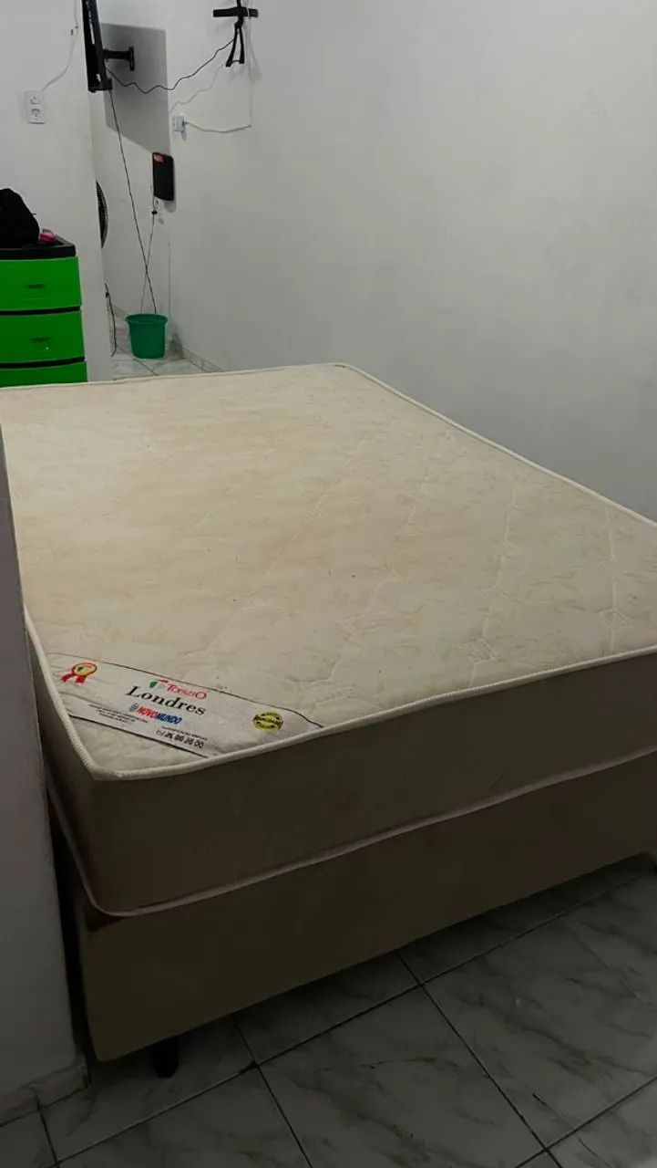 Vendo cama box nova 6 meses 1300 - Foto 2