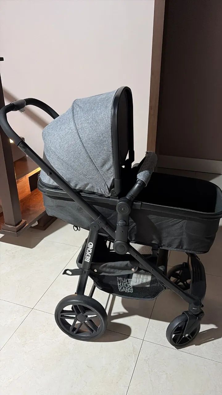 Carrinho de bebê 2 em 1-Multikids