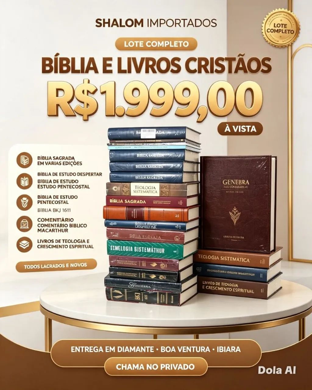 Bíblia vendo e troco em usado 
