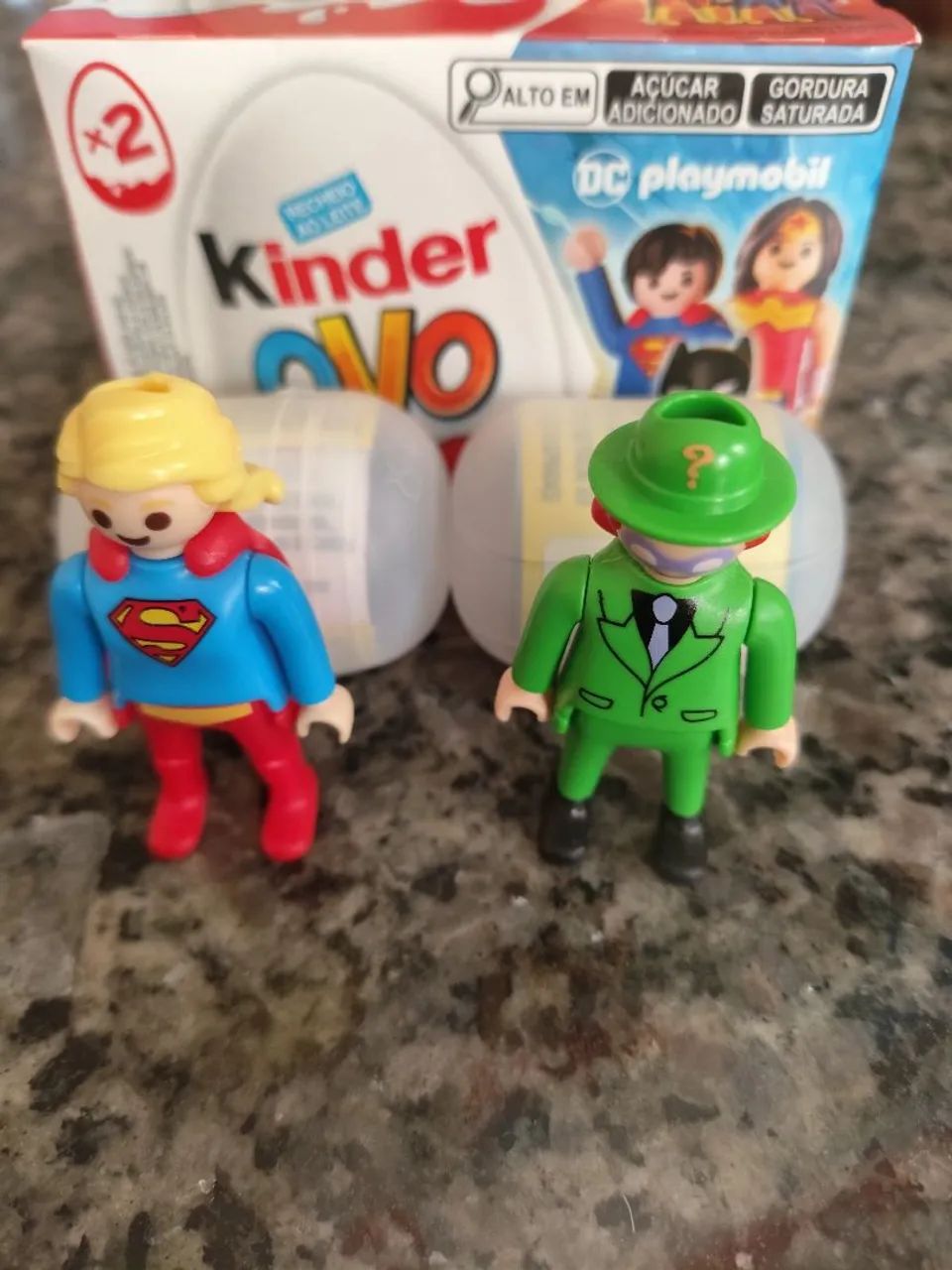 Kinder Playmobil Super Girl/Charada