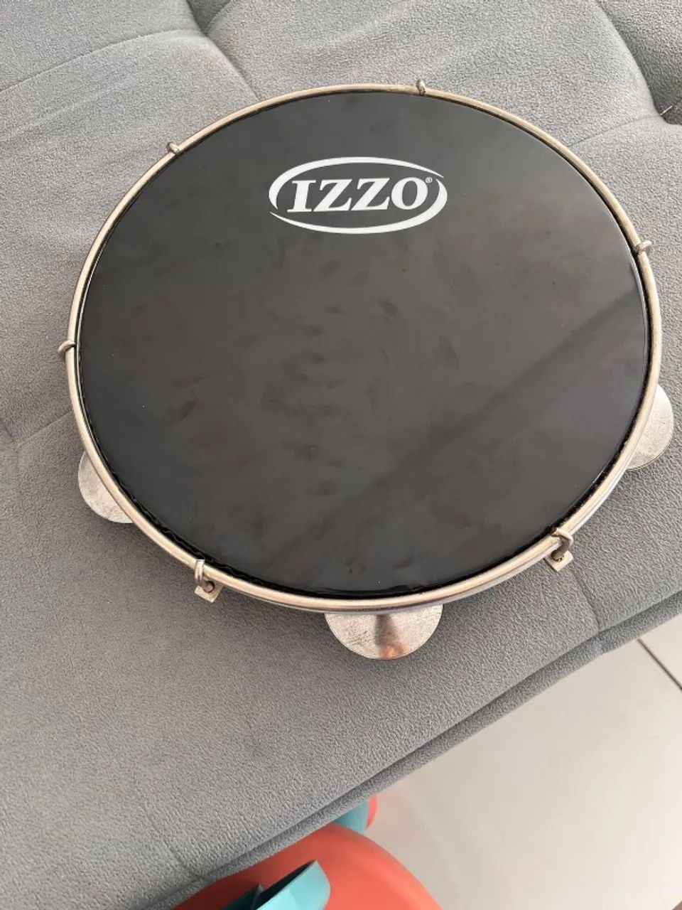 Pandeiro Izzo 10 Polegadas Profissional Samba Pagode Percussão - Foto 4