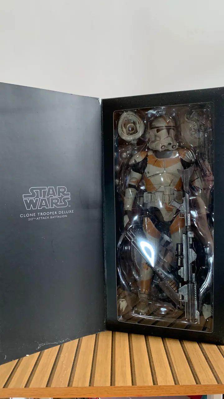 Figura Star Wars Clone Trooper deluxe Sideshow (Hot Toys
