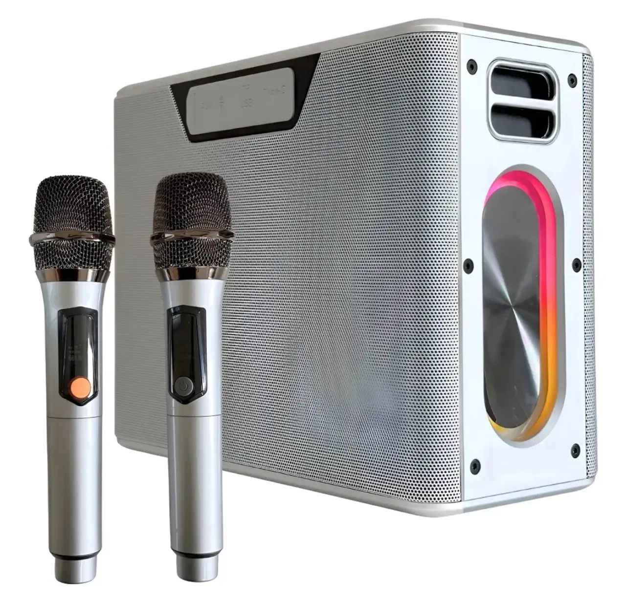 Caixa som Imenso X-32 com 2 microfones 