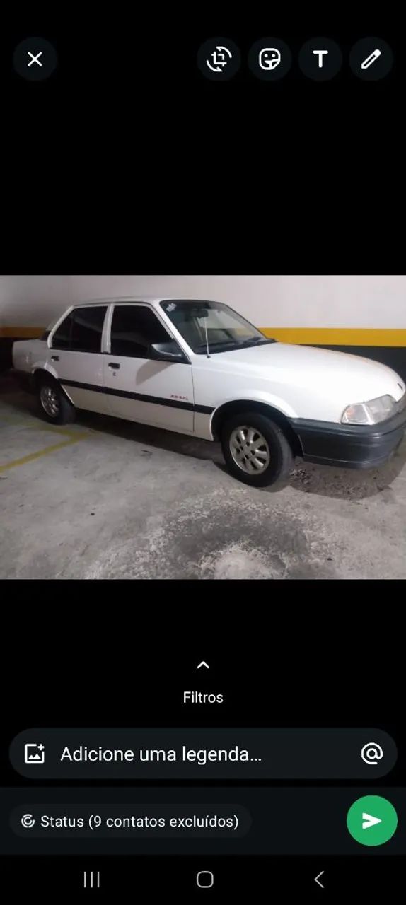 Chevrolet Monza GL 1.8 Efi/ SL/ L/ 650/barc. 2e4p (álcool) 1995