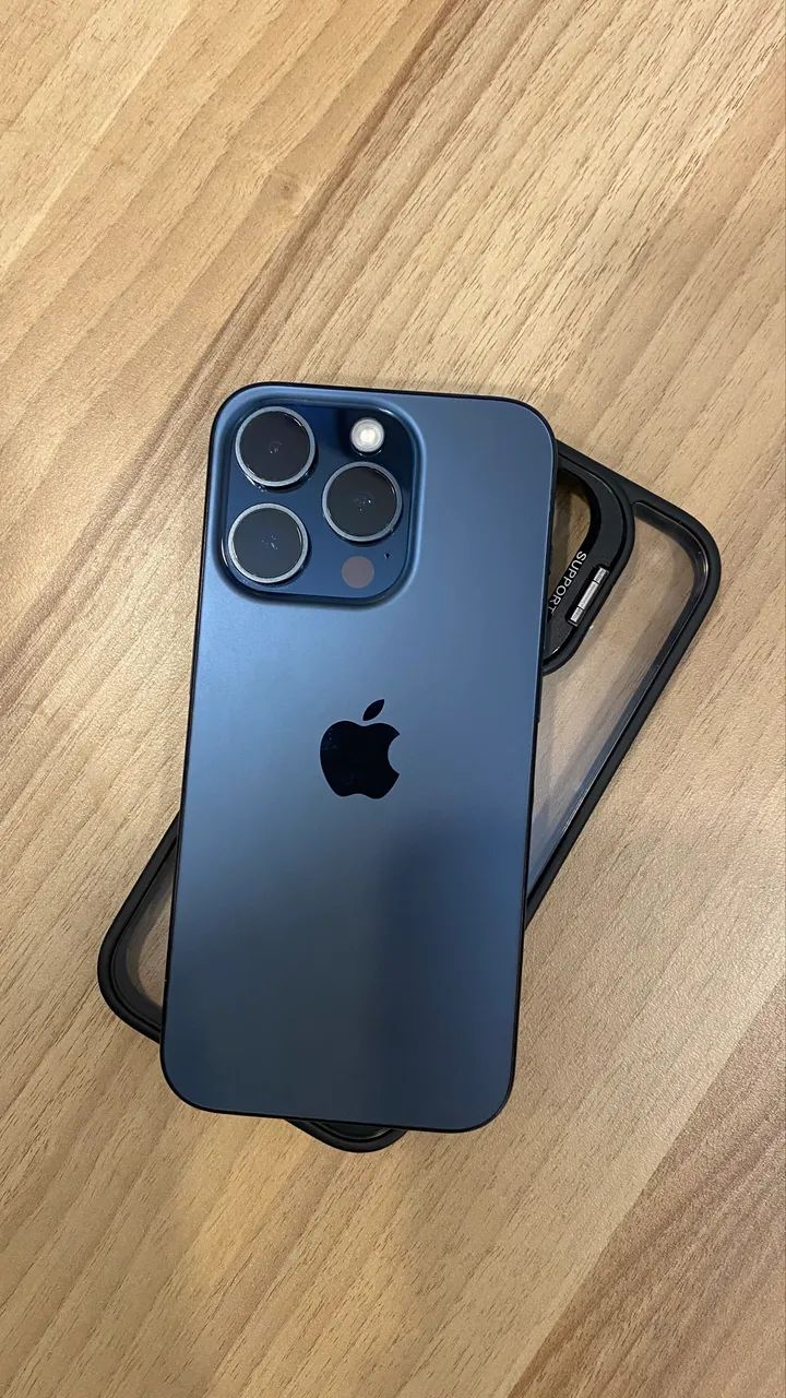 Iphone 15 Pro - 128gb - Azul - 88% Saúde - Celulares e Smartphones
