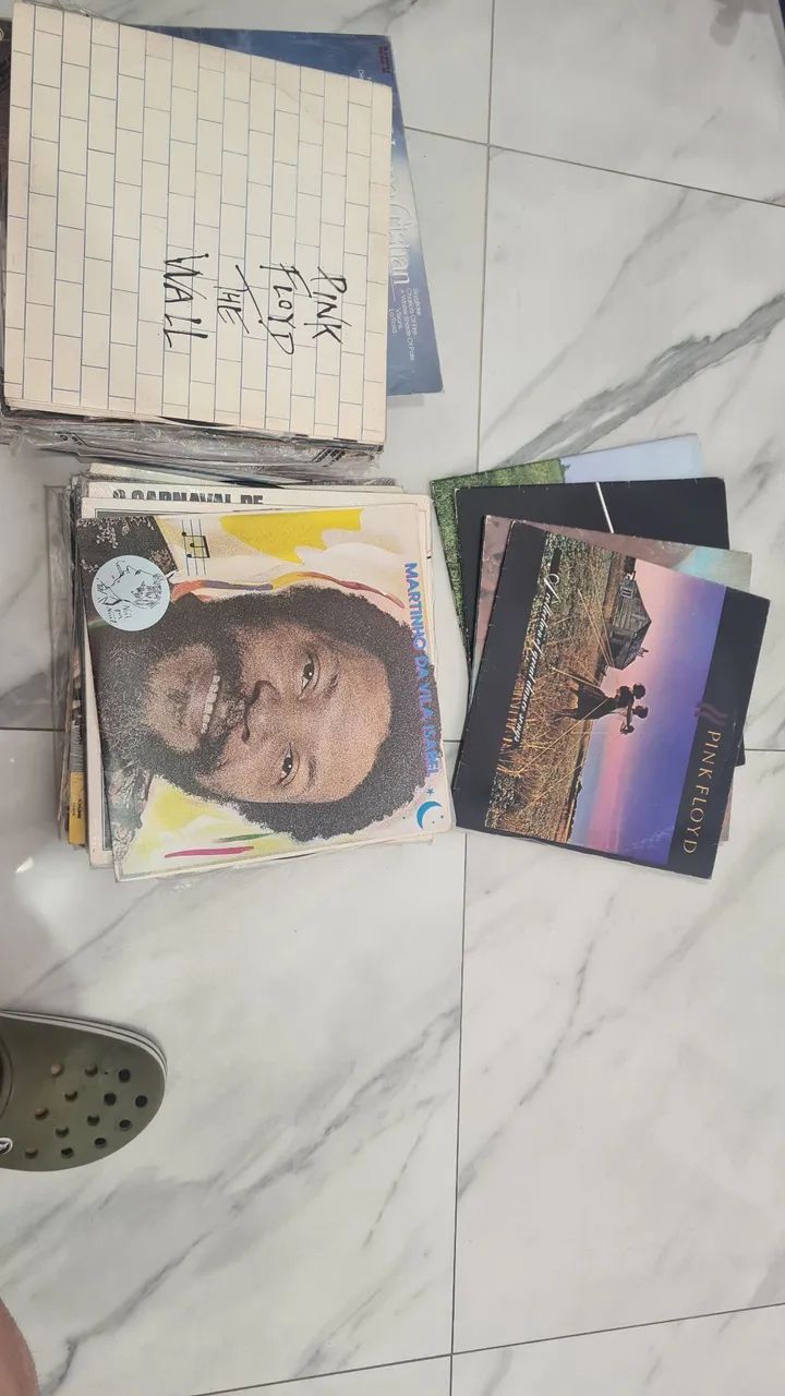Discos de vinil coleção herdada