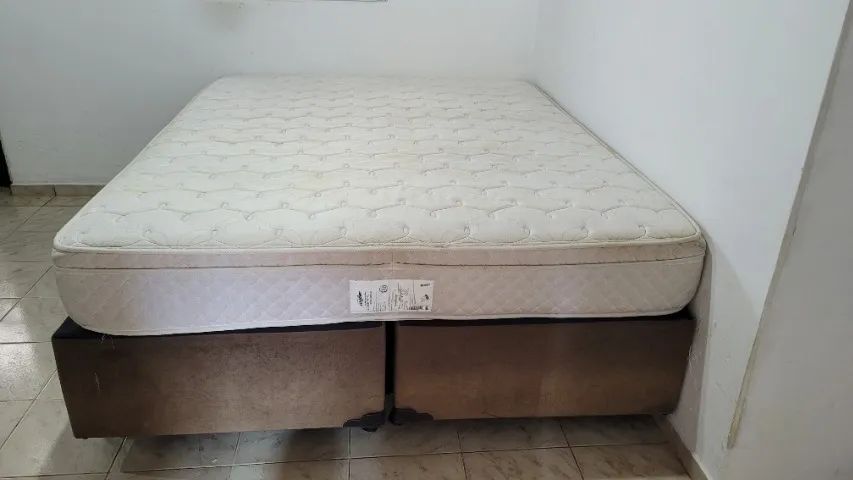 Cama Box + Colchão Queen