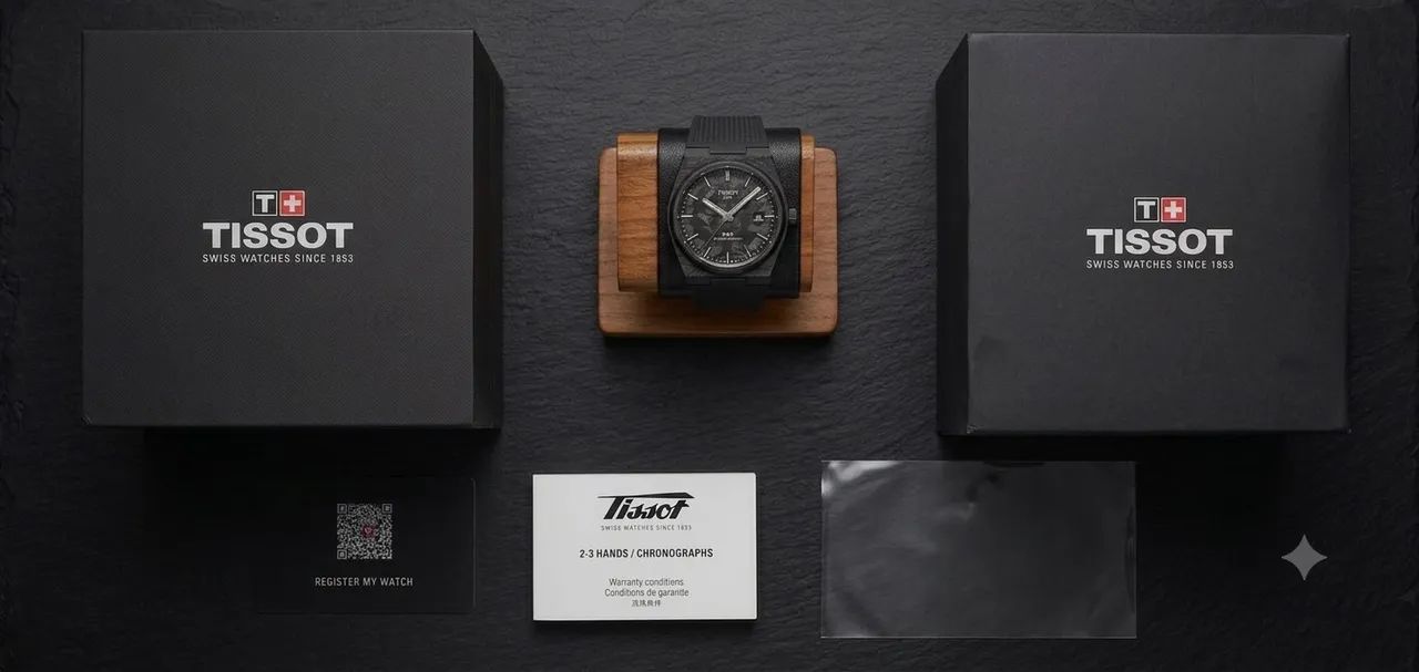 Relógio Tissot PRX Carbon Zero - Foto 2