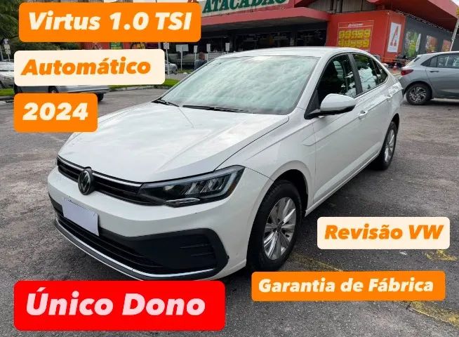 Volkswagen Virtus VIRTUS TSI 1.0 Flex 12V 4p Aut. 2024
