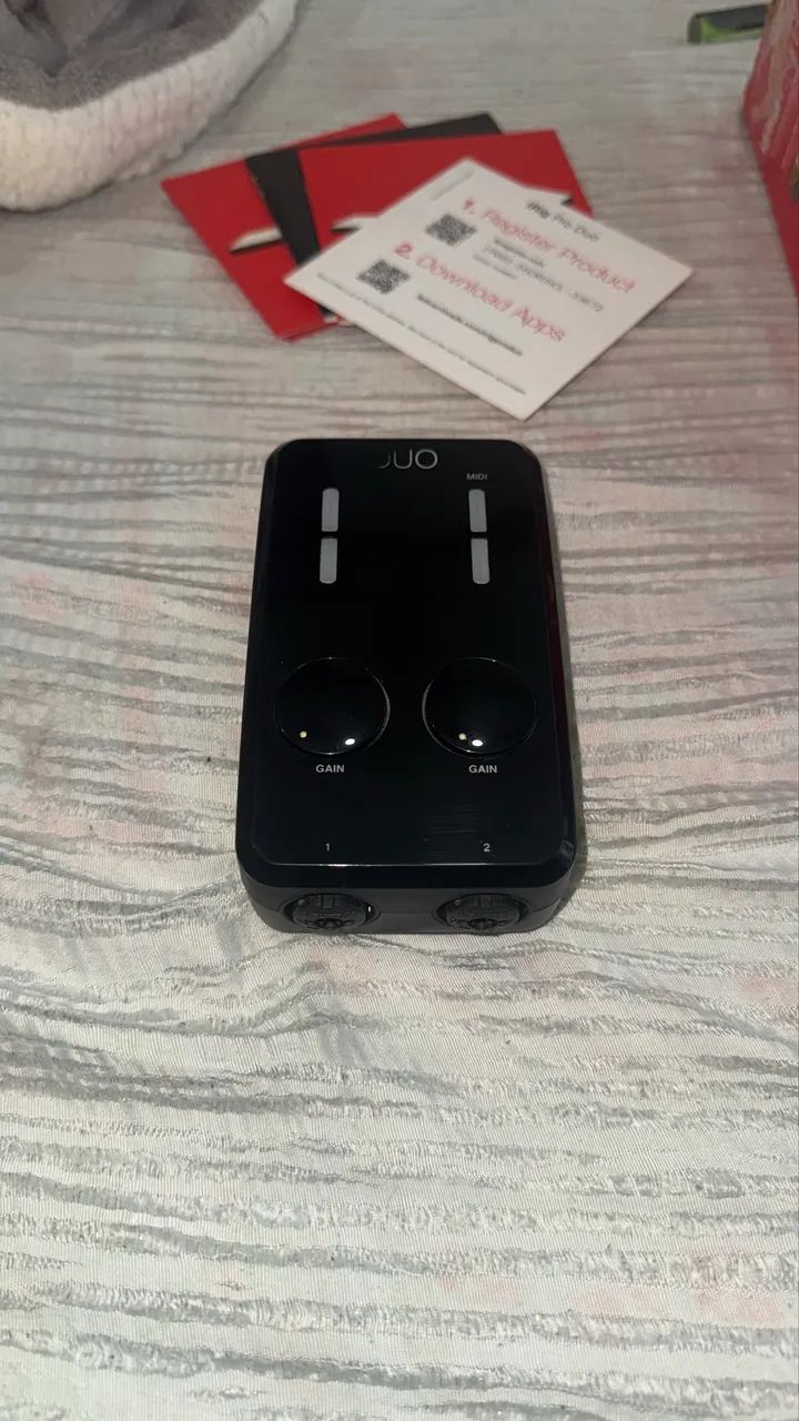 Placa de áudio iRig Pro Duo com 2 Entradas XLR Interface de Áudio - Foto 2