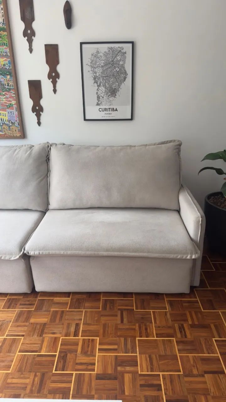 Sofá 2 lugares 2.8m com assento retrátil  - Foto 2