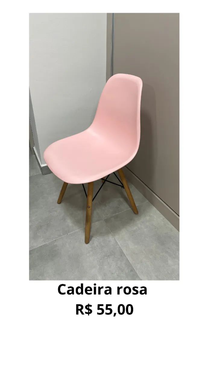 Cadeira rosa